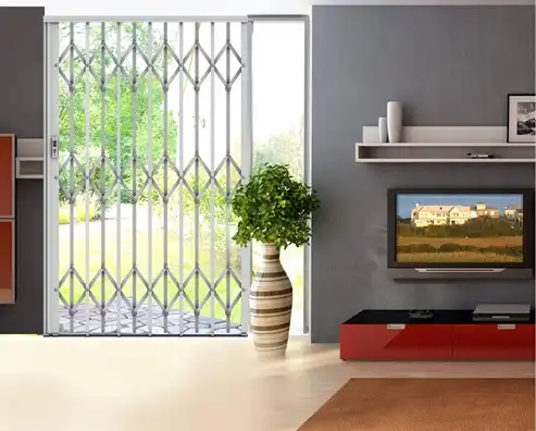 انواع درب آکاردئونی و درب کرکره ای و پارتیشن متحرک